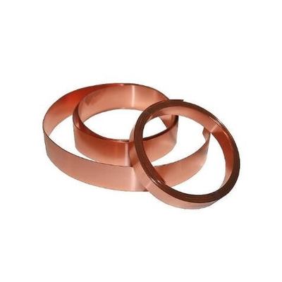 빨간색 2mm 높은 전도성 C1100 C2700 직변 구리 코일 스트립