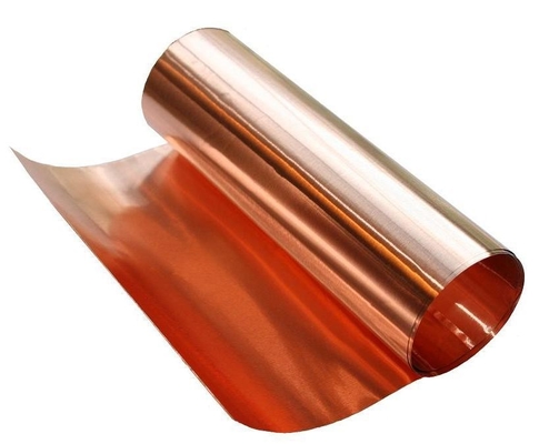 좋은 품질 맞춤형 길이 TU2 TU3 구리 필름 두께 0.006mm-0.07mm