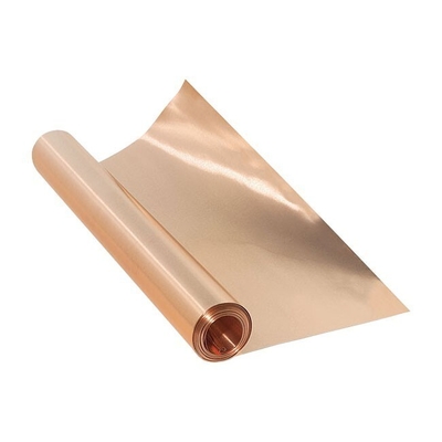 리튬 구리 호일 Rolls/Sheets 0.005mm-0.07mm 매우 정확한 두께