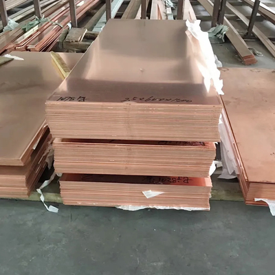 구리 플레이트 시트 1000mm-6000mm 길이, 산업용을 위한 1000mm-3000mm 폭